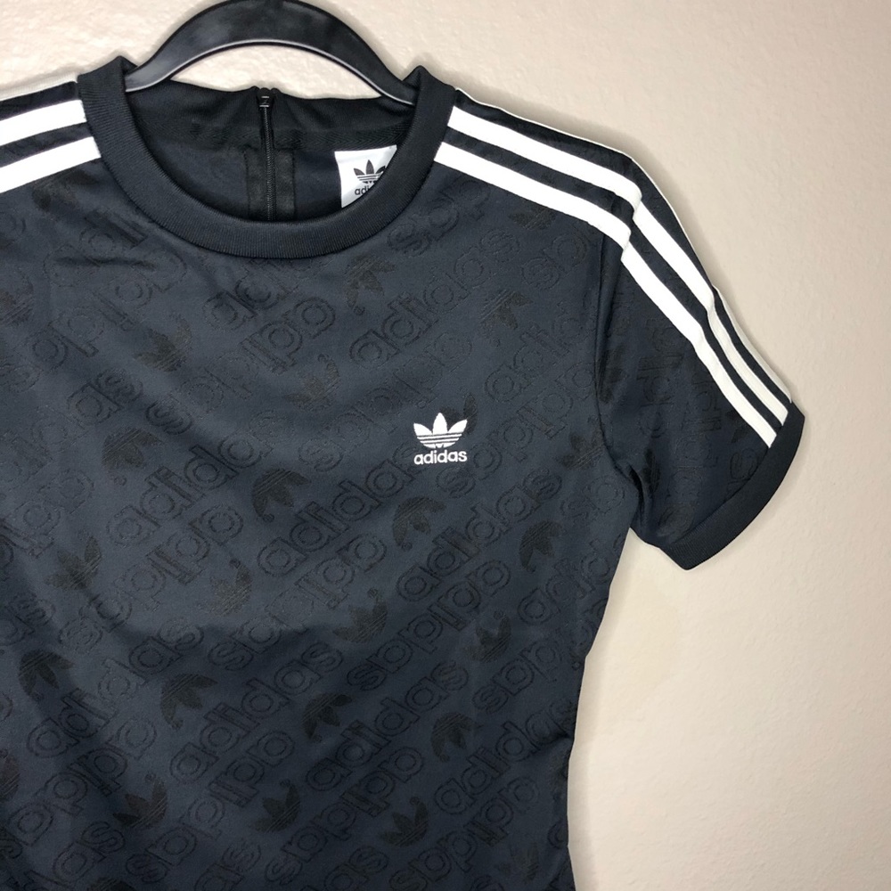 ❌SOLD❌adidas bodysuit black size small - Picture 2 of 5